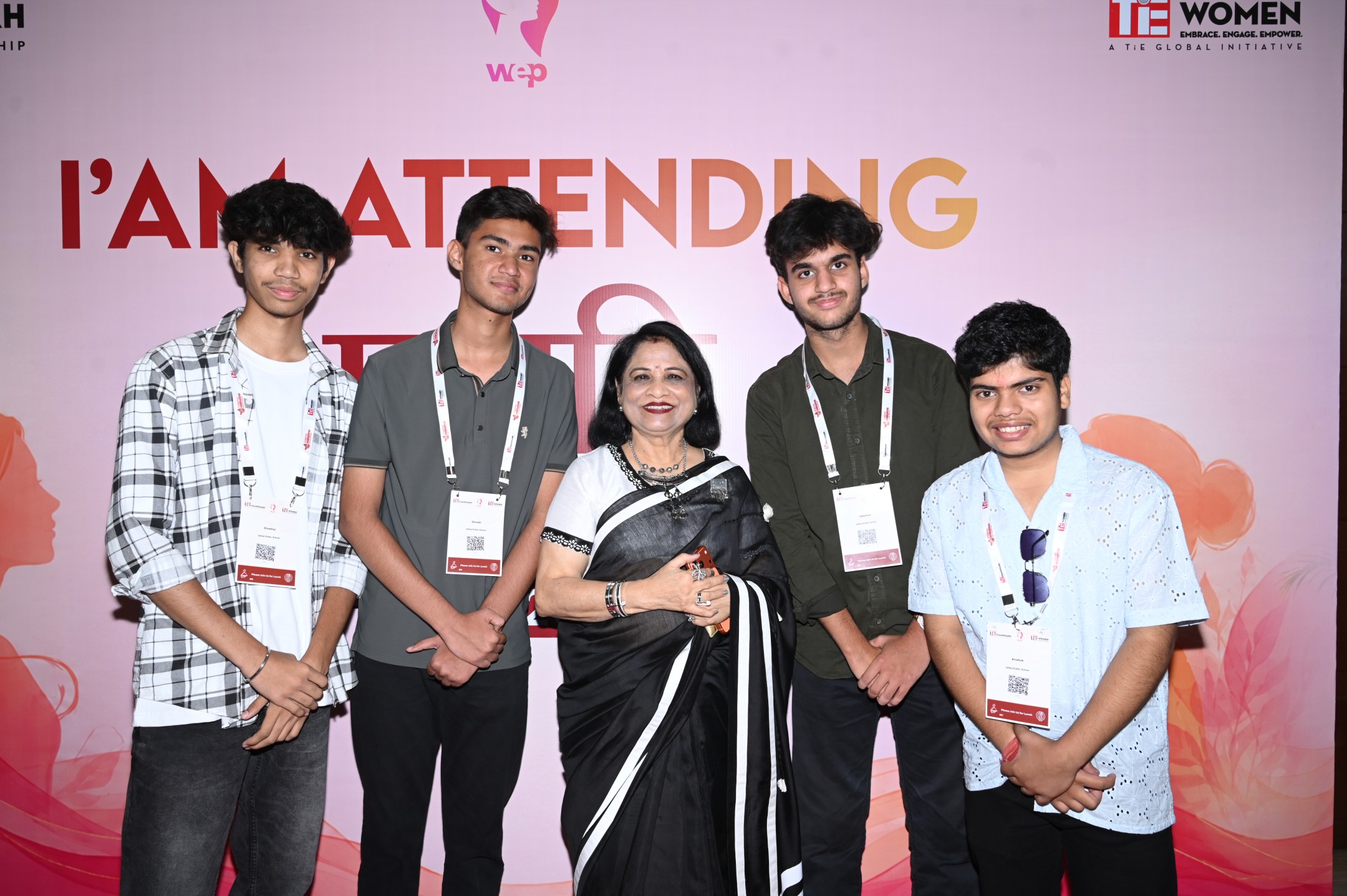 TrackEd team with Dr. Madhu Chitkara, Co-Founder & President, Chitkara University
